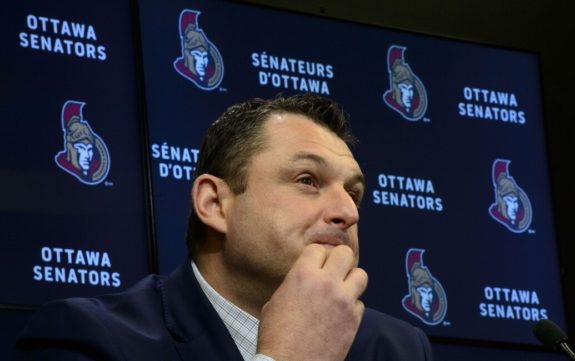 D.J. Smith, Ottawa Senators head coach