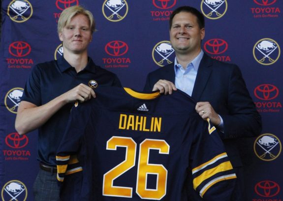 Buffalo Sabres Rasmus Dahlin Jason Botterill