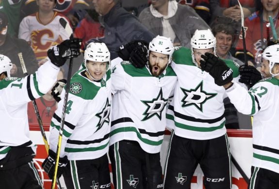 Tyler Seguin, Jamie Benn, Miro Heiskanen, Radek Faksa, Alexander Radulov