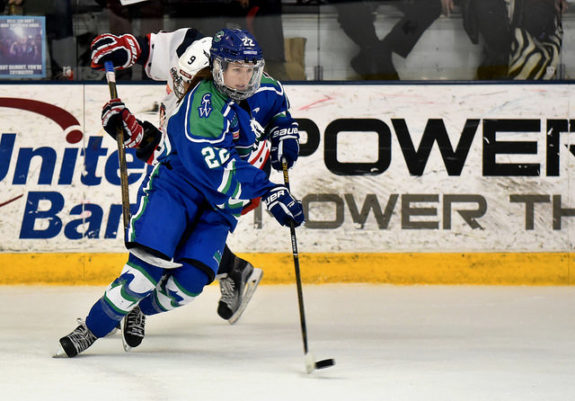 Danielle Ward of the Connecticut Whale. (Photo Credit: Troy Parla)