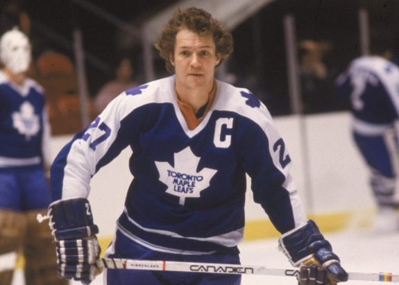 Darryl Sittler Toronto Maple Leafs