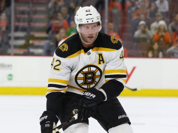 David Backes Boston Bruins