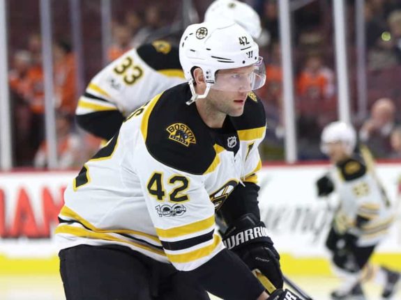 David Backes Bruins