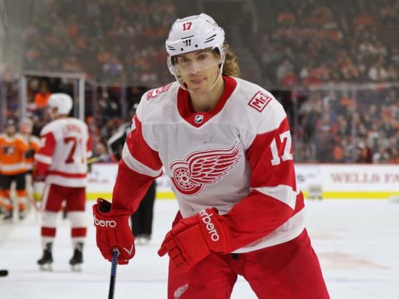 David Booth of the Detroit Red Wings