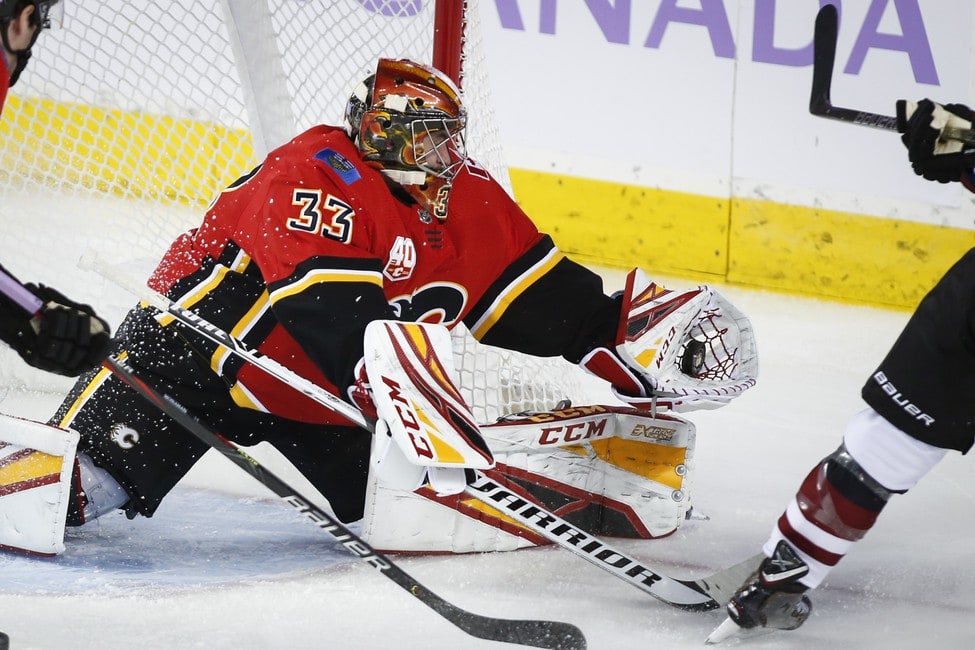 David Rittich Flames de Calgary