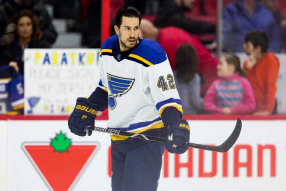 St. Louis Blues Michael Del Zotto