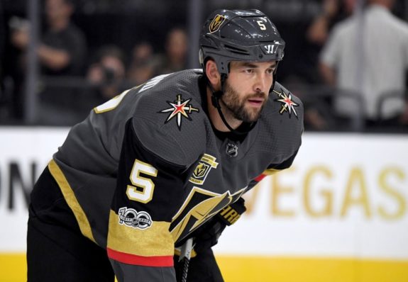 Vegas Golden Knights defenseman Deryk Engelland