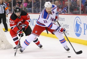 Derek Stepan (Photo credit: Ed Mulholland-USA TODAY Sports)