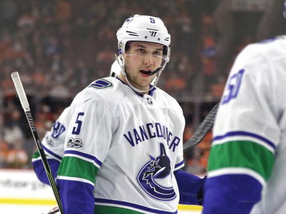 Derrick Pouliot Canucks