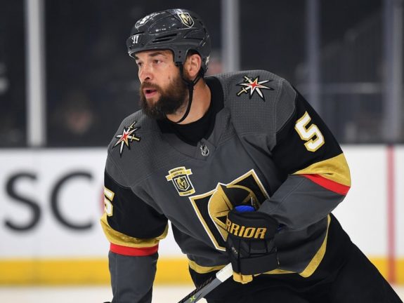 Golden Knights defenseman Deryk Engelland