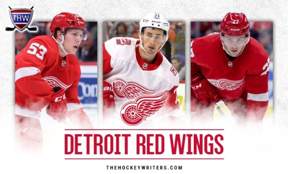 Dylan Larkin Dennis Cholowski Michael Rasmussen