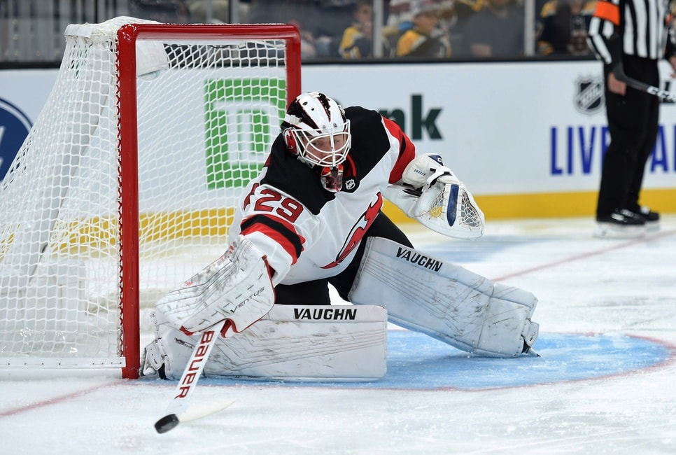 New Jersey Devils Mackenzie Blackwood the Backbone of First Win