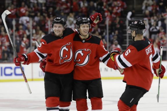 New Jersey Devils Sami Vatanen Andy Greene Jesper Bratt