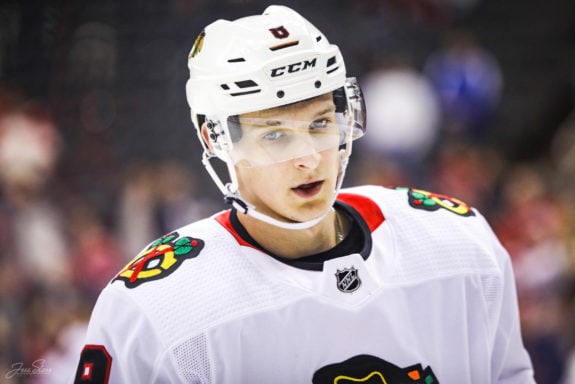 Dominik Kubalik Chicago Blackhawks