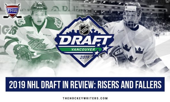 2019 NHL Draft in Review: Risers and Fallers Nick Robertson (riser) and Philip Broberg (faller)