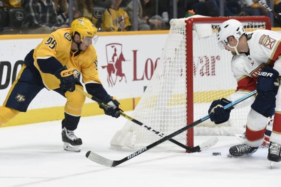 Florida Panthers Anton Stralman Nashville Predators Matt Duchene