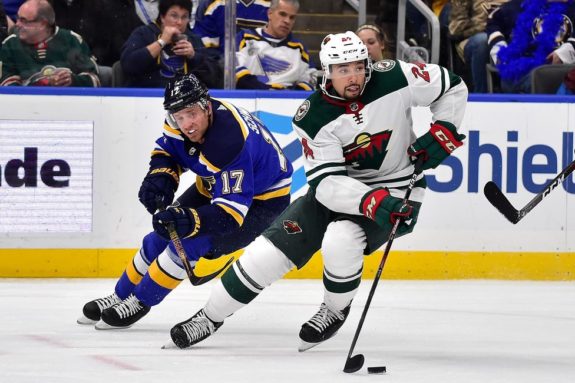 Minnesota Wild Matt Dumba St. Louis Blues Jaden Schwartz