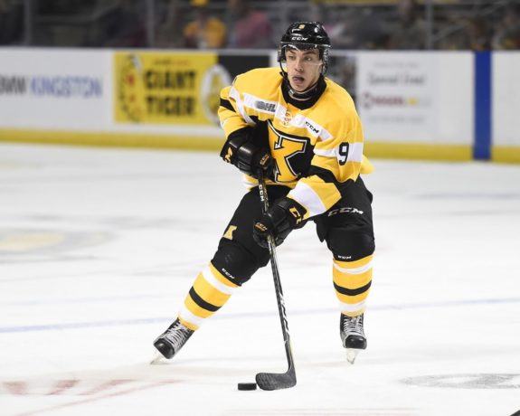 Nathan Dunkley, Kingston Frontenacs, OHL