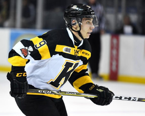 Nathan Dunkley, Kingston Frontenacs, OHL