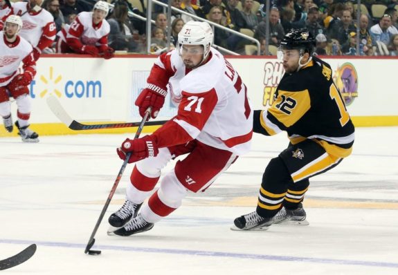 Red Wings center Dylan Larkin