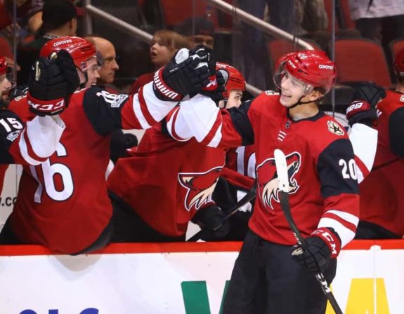 Arizona Coyotes center Dylan Strome