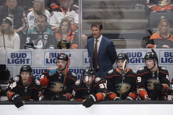 Anaheim Ducks coach Dallas Eakins