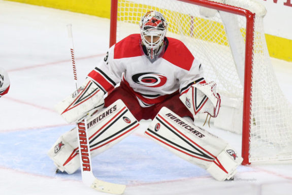 Eddie Lack, Carolina Hurricanes, NHL