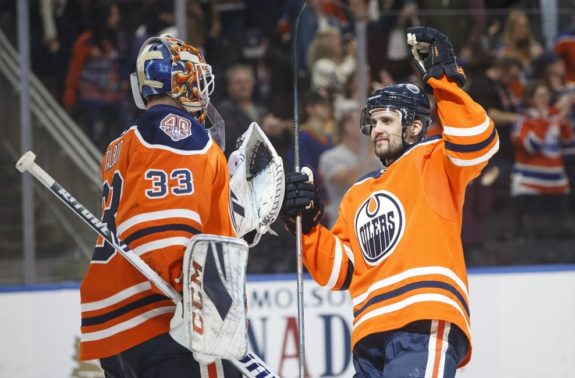 Edmonton Oilers Cam Talbot Kris Russell