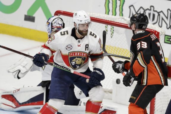 Anaheim Ducks Jakob Silfverberg Florida Panthers Aaron Ekblad