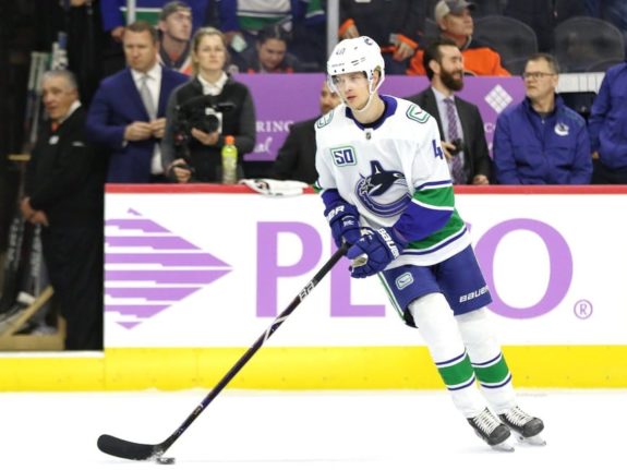 Elias Pettersson Vancouver Canucks