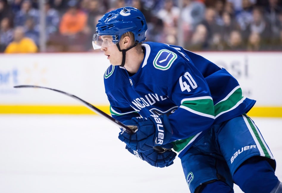 Canucks rookie Elias Pettersson named NHL's first star of the week
