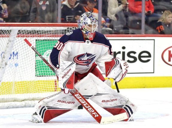 Elvis Merzlikins Columbus Blue Jackets