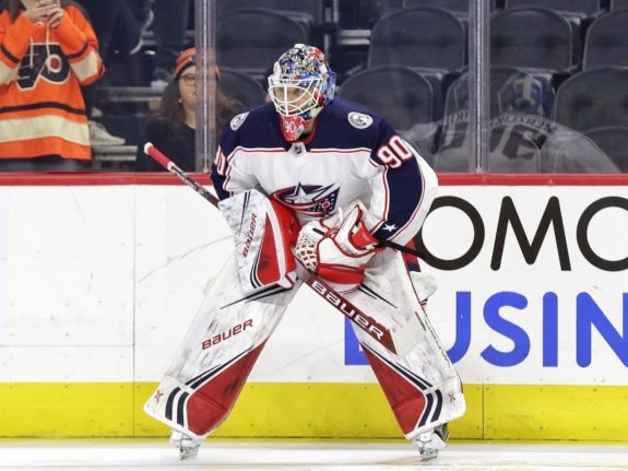 Elvis Merzlikins Columbus Blue Jackets