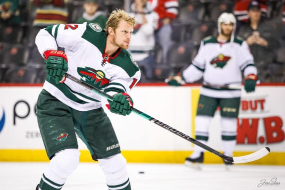 Eric Staal Minnesota Wild-Staal is Crucial to Team Canada's Success in Beijing