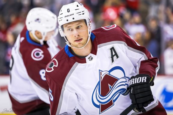 Erik johnson shop jersey