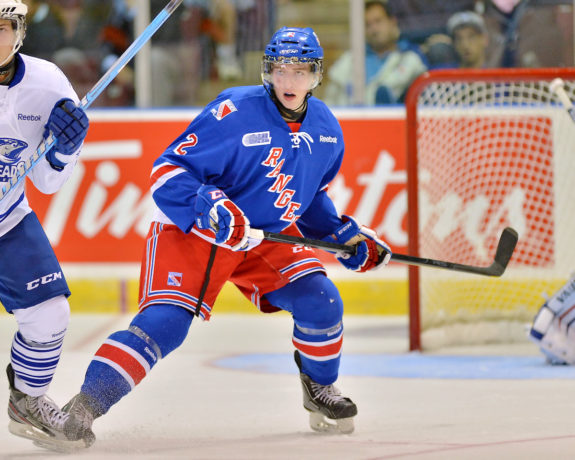 Evan McEneny Kitchener Rangers