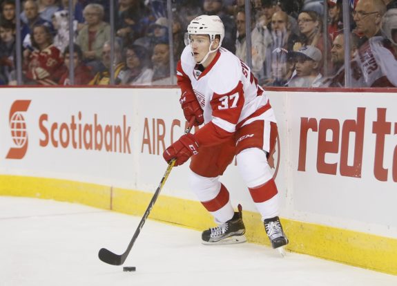 Evgeny Svechnikov of the Detroit Red Wings.