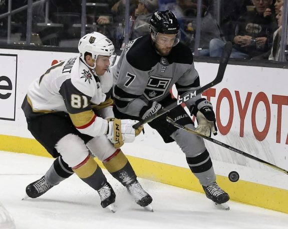 Vegas Golden Knights Jonathan Marchessault Los Angeles Kings Oscar Fantenberg