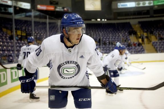 Vancouver Canucks Micheal Ferland