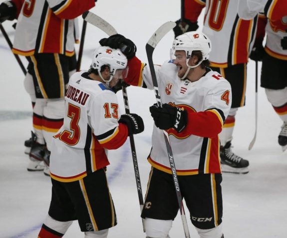 Calgary Flames Johnny Gaudreau Rasmus Andersson