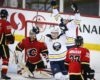 Sabres Survive Flames on Eichel's OT Winner