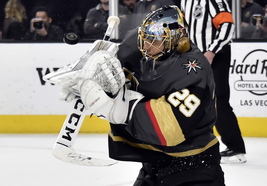 Heartbroken VGK Fans Say Goodbye To Popular Goaltender Marc-Andre Fleury As  'Face Of Franchise' Is Traded To Chicago For Cap Space Tuesday - LVSportsBiz