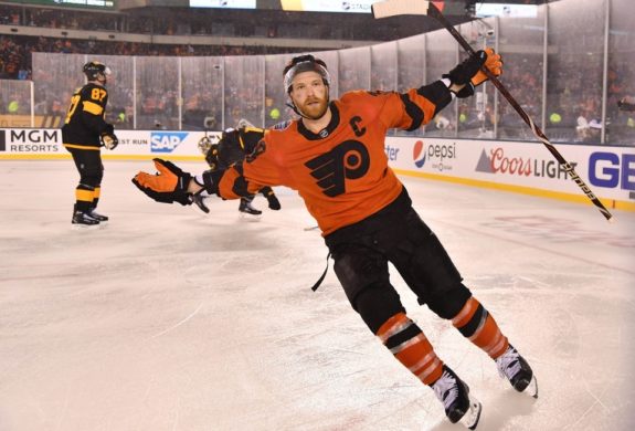 Philadelphia Flyers center Claude Giroux