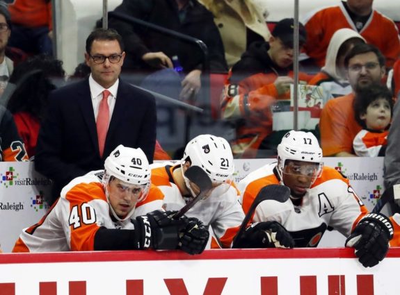 Philadelphia Flyers interim head Scott Gordon