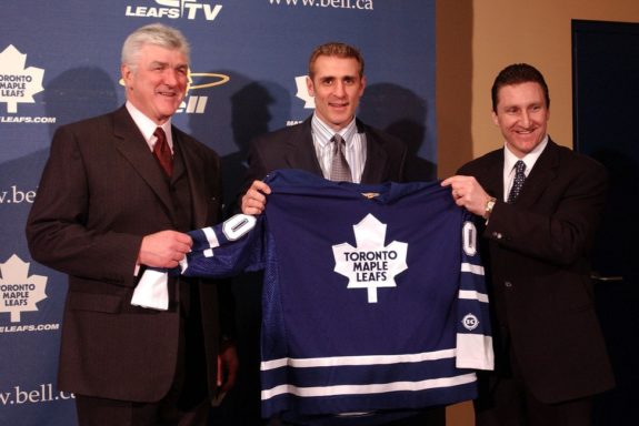 Ron Francis Pat Quinn John Ferguson Toronto Maple Leafs