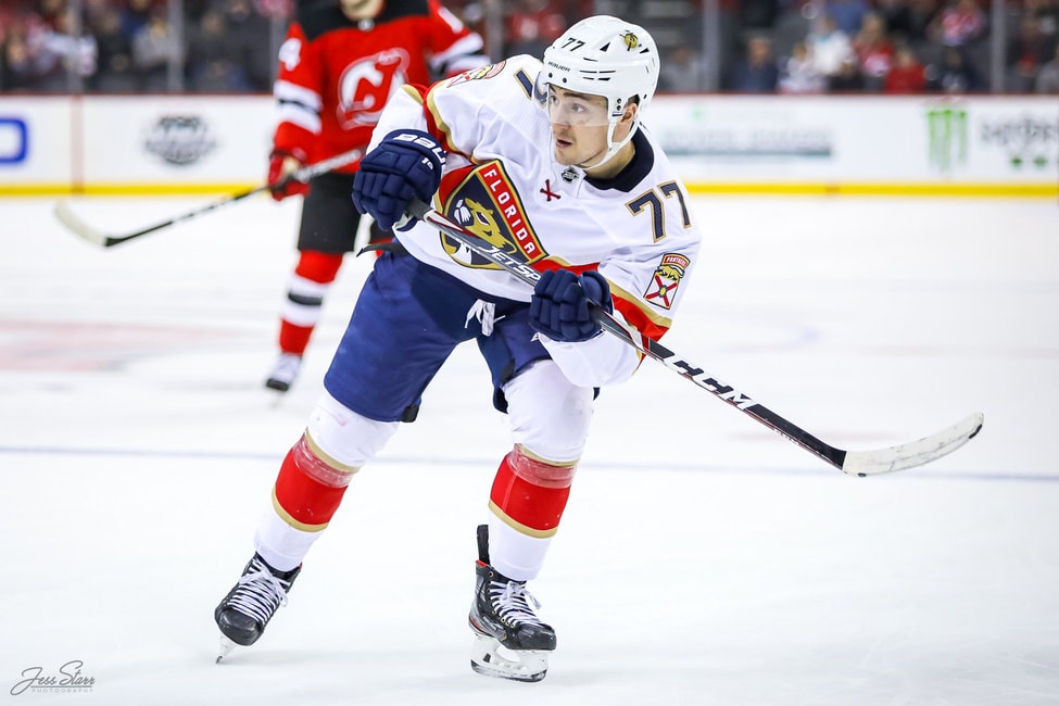 Panthers' Frank Vatrano linked to Kraken