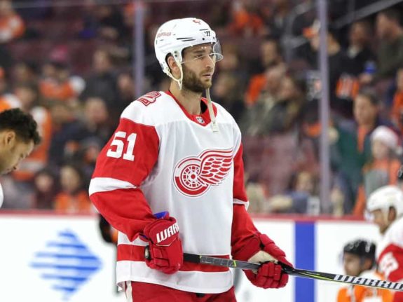 Frans Nielsen of the Detroit Red Wings