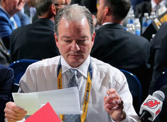 General manager Ray Shero, New Jersey Devils