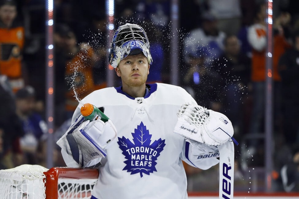 Frederik Andersen — Toronto's 18th goalie in a decade — tentatively  confident before Maple Leafs debut