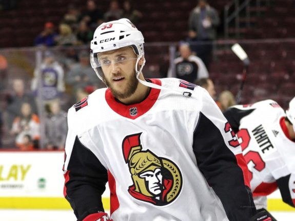 Fredrik Claesson #33, Ottawa Senators